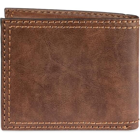 Men's Everyday Bifold Wallet-Multiple Card Slots, Id Window - Picture 3 of 7